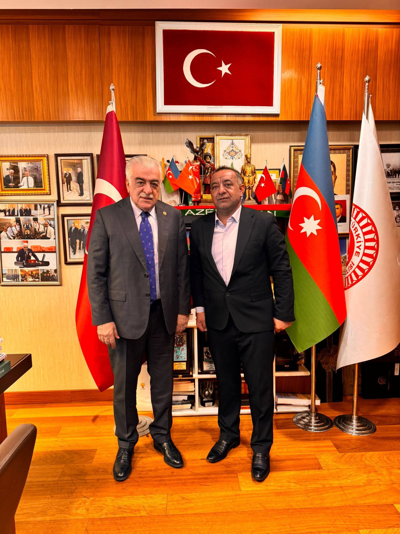 TÜRKİYE BÜYÜK MİLLET MECLİSİ'NDE ANLAMLI ZİYARET 